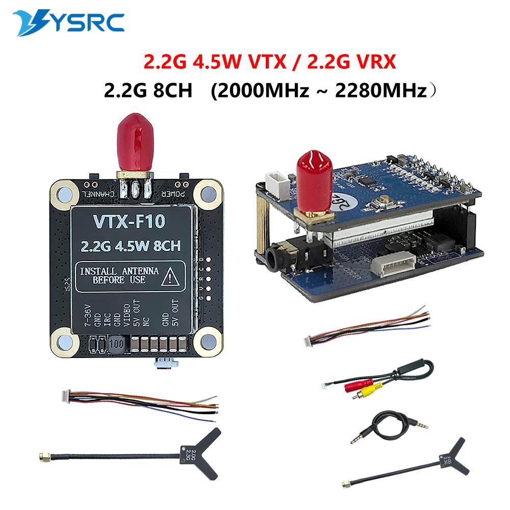 Fpv Drone Transmitter - Видеопередатчик FPV 2.0-2.2G 4.5W VTX 8CH