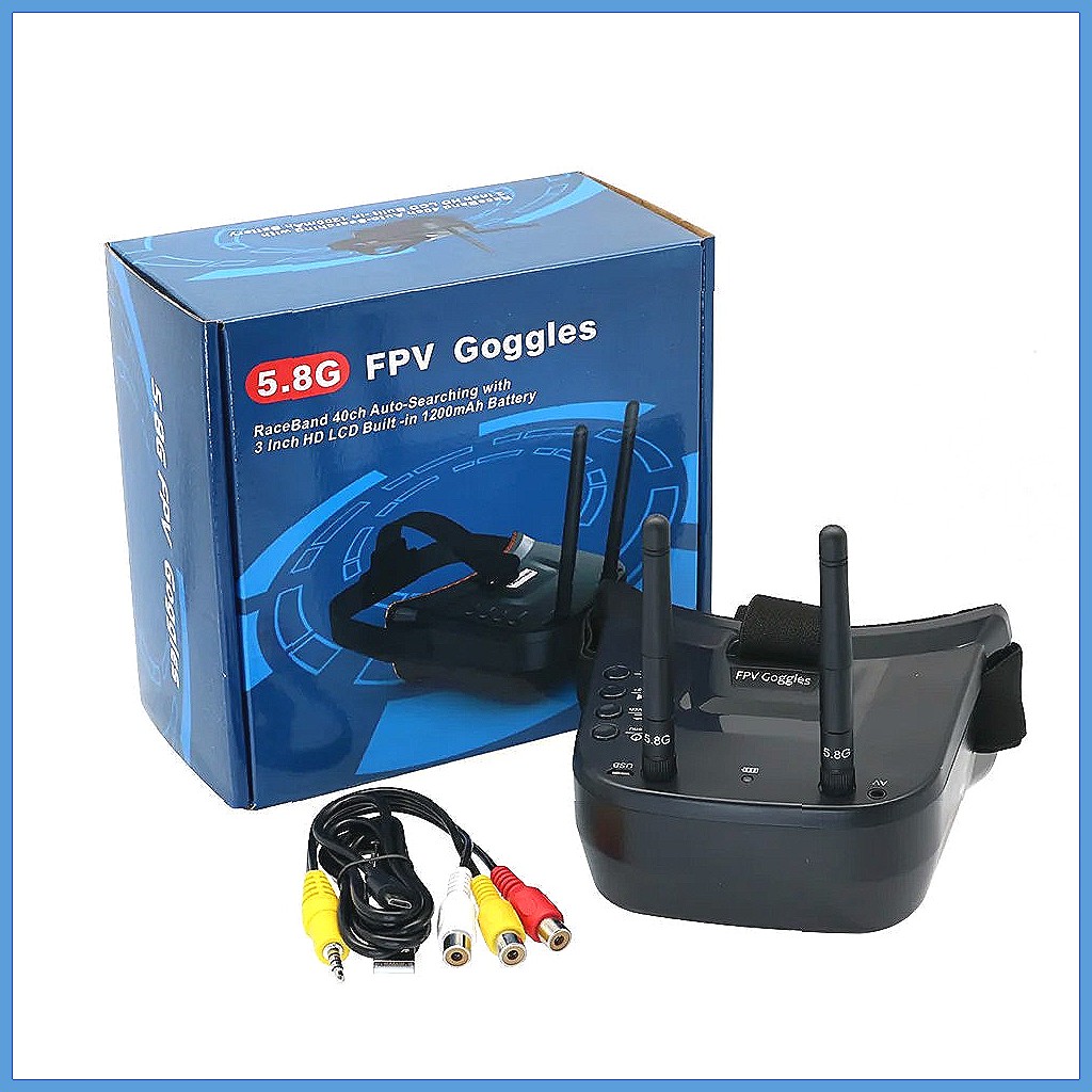 FPV-очки 5.8G 40CH с автоскани – обзор и цена Fpv Drone Goggles
