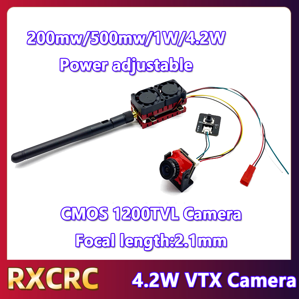 RXCRC 5,8G 48CH 4,2 Вт Высоком – обзор и цена Fpv Drone Transmitter