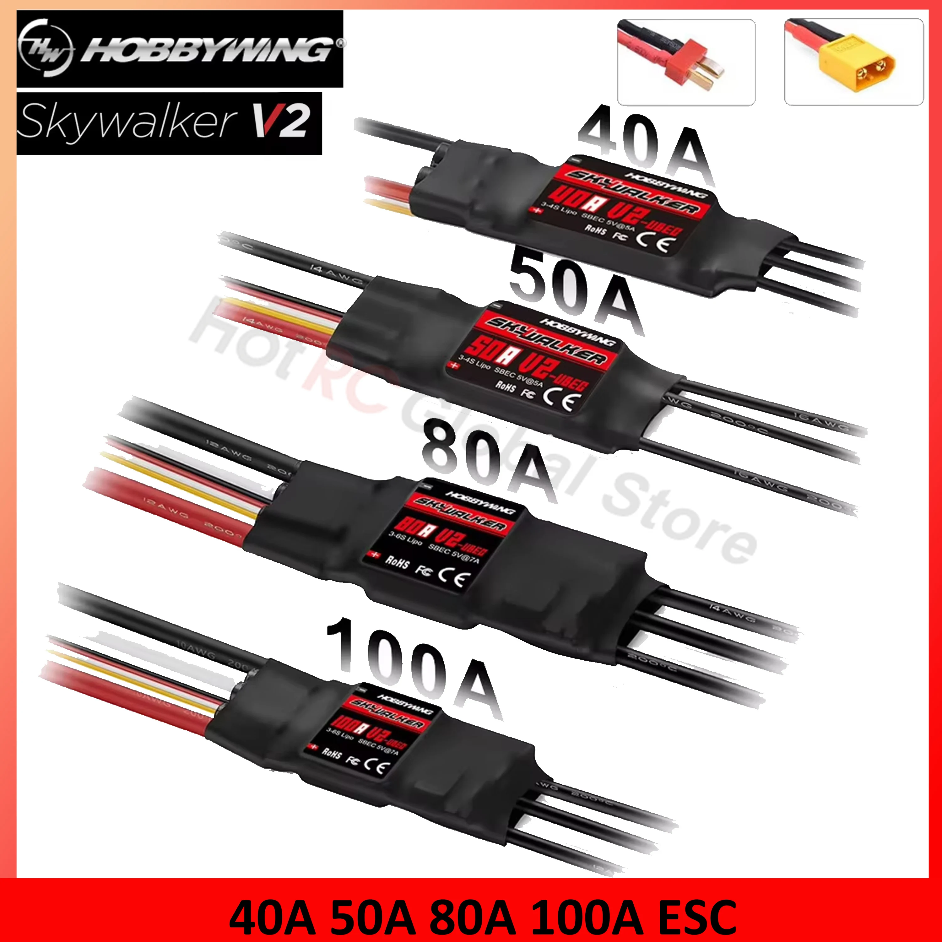 Контроллер скорости HOBBYWING  – обзор и цена Fpv Drone Esc