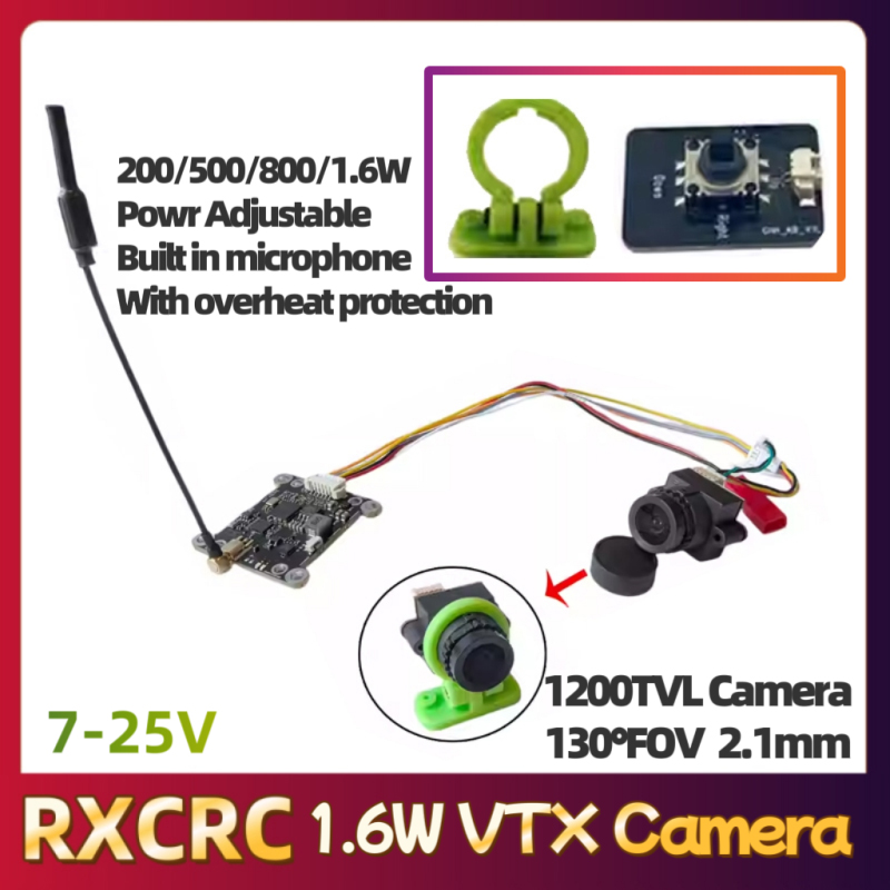 RXCRC 5,8G модуль 48 каналов 1 – обзор и цена Fpv Drone Transmitter