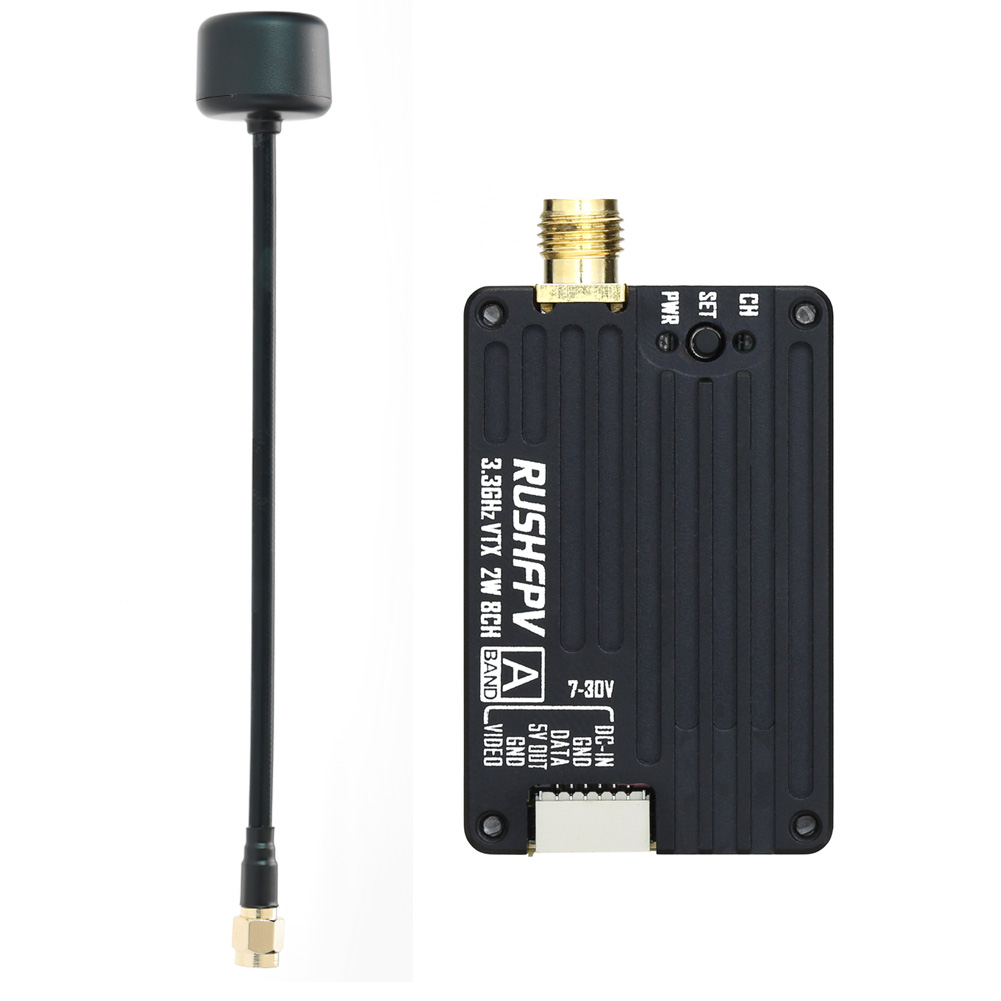 RUSHFPV 3.3G 2W VTX Передатчик – обзор и цена Fpv Drone Vtx