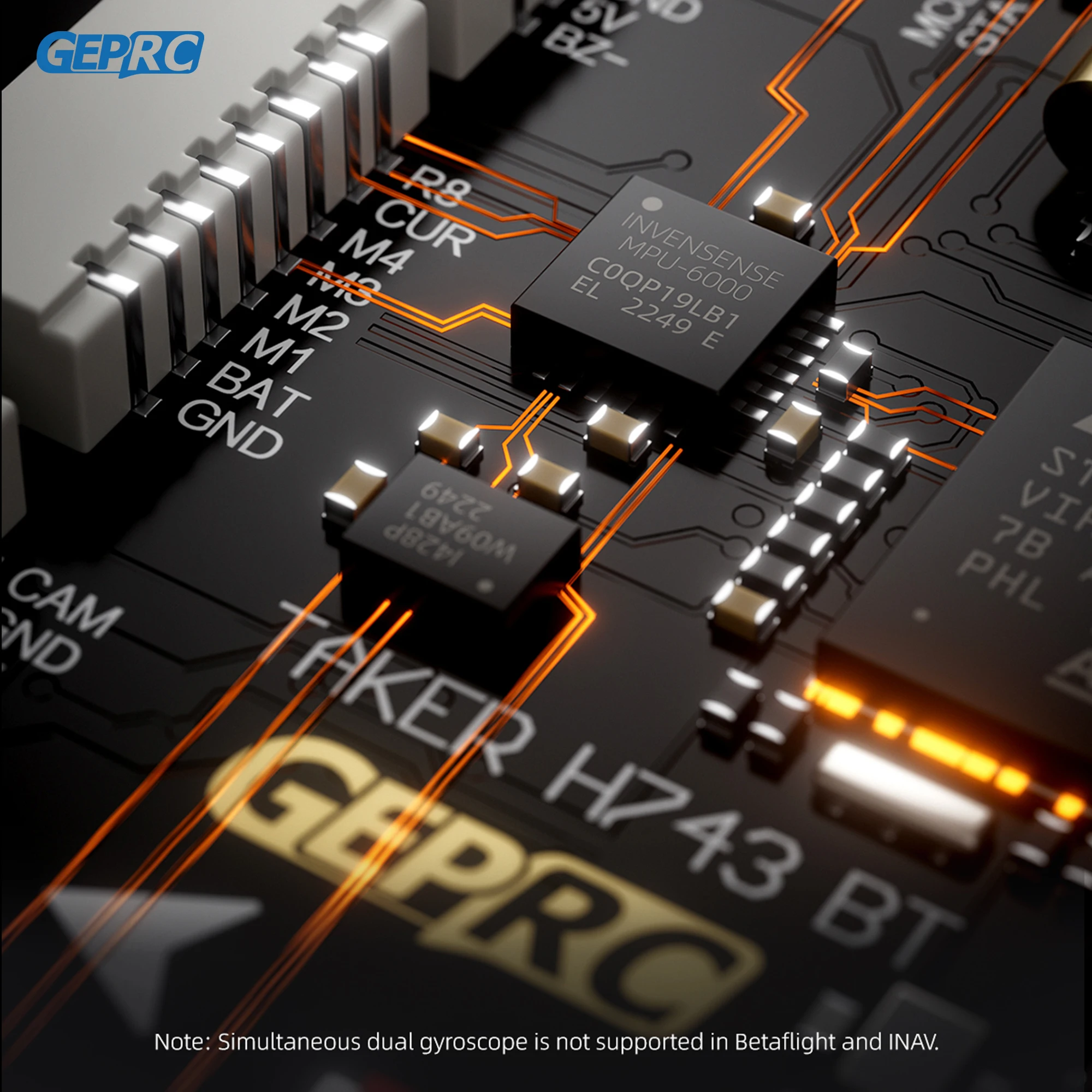 GEPRC TAKER H743 BT 32Bit 65A  – обзор и цена Fpv Drone Flight Controller