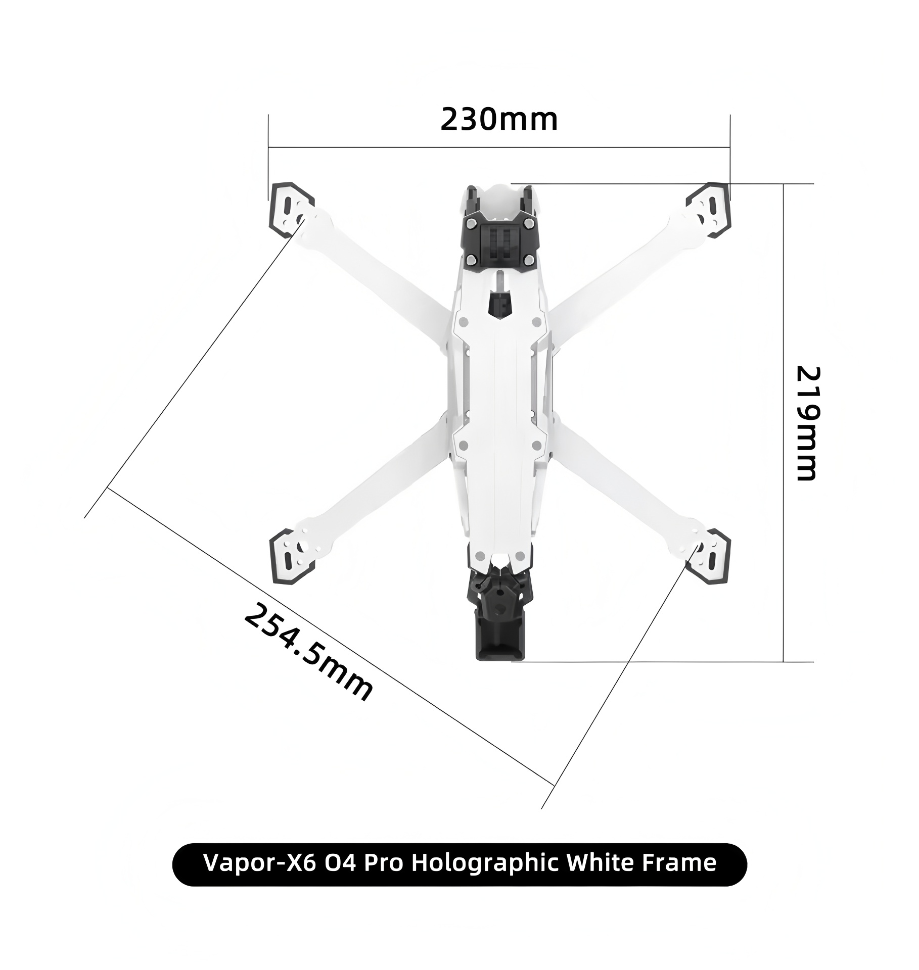 Рама GEPRC Vapor D5/X5/X6 O4 P – обзор и цена Fpv Drone Quadcopter