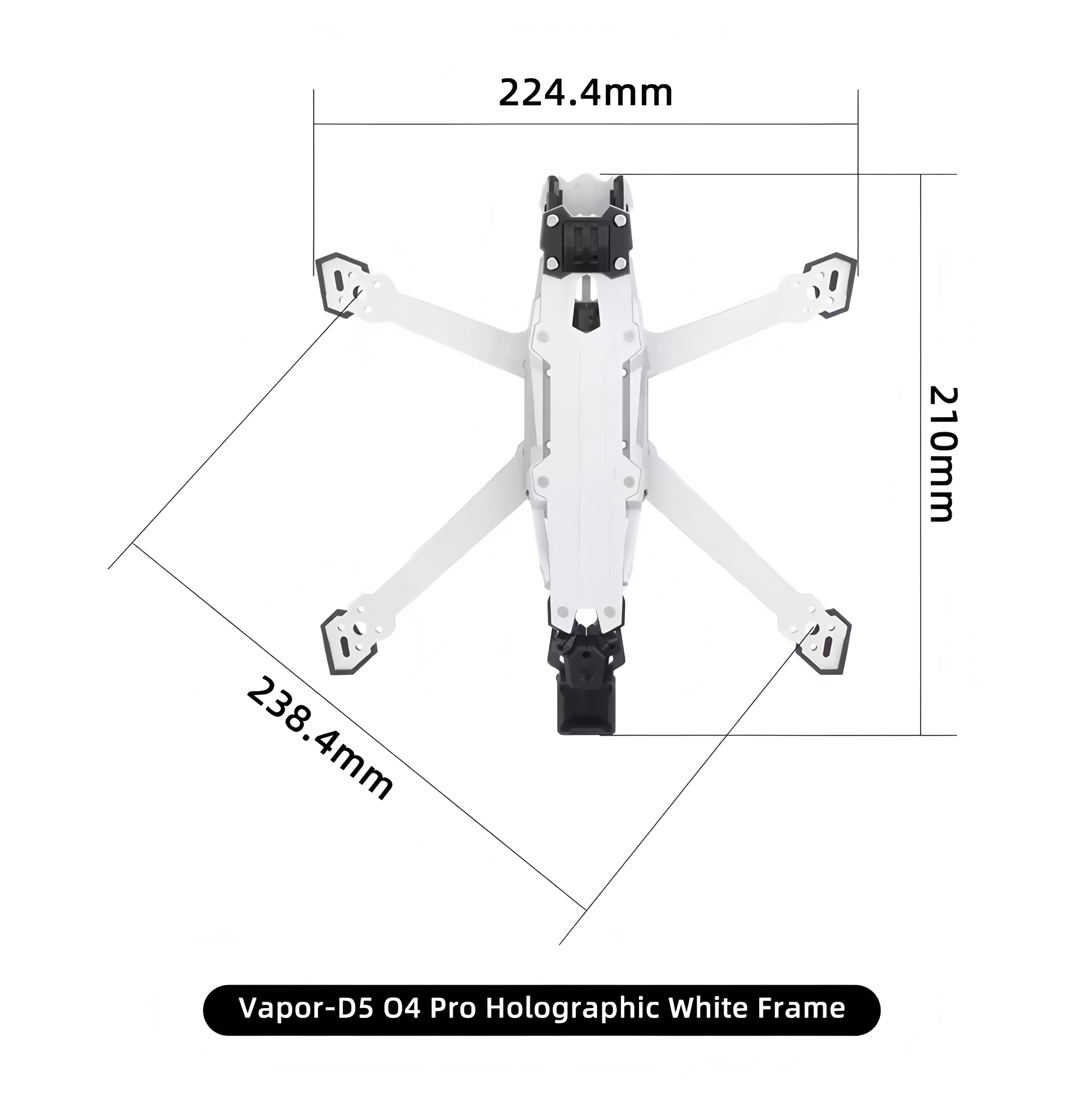 Рама GEPRC Vapor D5/X5/X6 O4 P – обзор и цена Fpv Drone Quadcopter