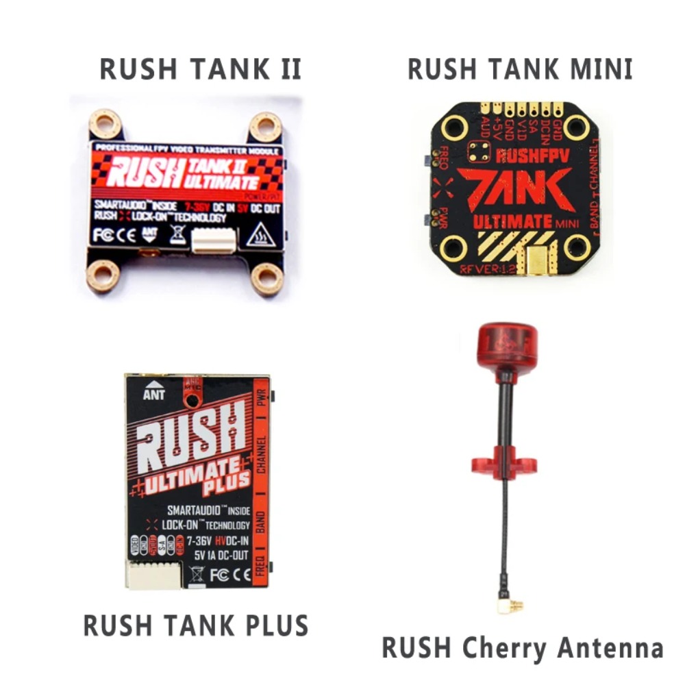 Видеопередатчик RUSH TANK Ulti – обзор и цена Fpv Drone Transmitter