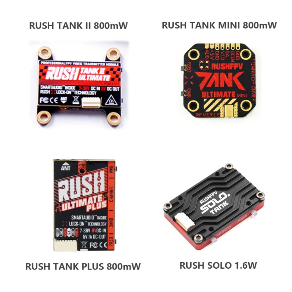 Видеопередатчик RUSH TANK Ulti – обзор и цена Fpv Drone Transmitter