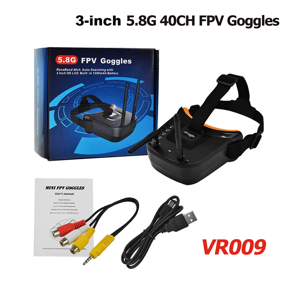 VR009 FPV видеоочки 3 дюйма 48 – обзор и цена Fpv Drone Goggles